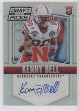 2015 Panini Prizm Collegiate Draft Picks Silver Kenny Bell #207 Rookie Auto RC