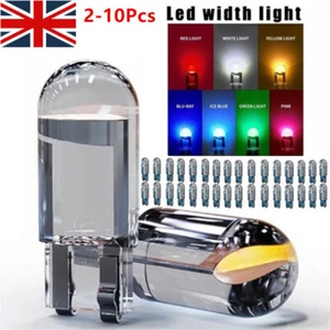 2-10pcs T10 501 LED Car Side Light White Bulb Xenon Super Bright W5W Sidelight - Picture 1 of 26