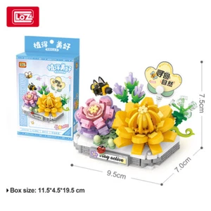LOZ Creamy Jade Lotus 8832 - Bild 1 von 3