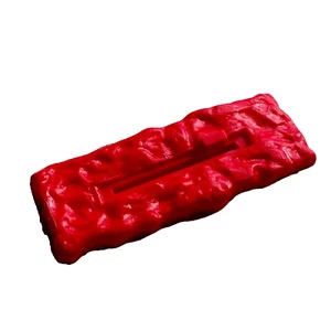 Karate Kid Red Brick Wall Base Accessory Part Vintage 1983 Remco - Picture 1 of 3