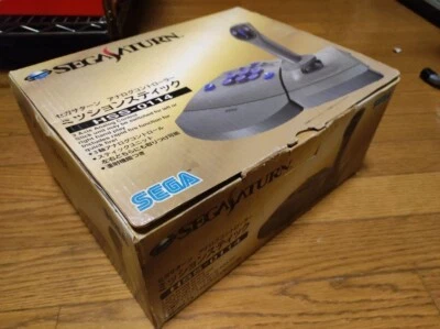 Sega Saturn Mission Stick HSS-0114 Analog Controller japan Tested working boxed - Image 1 of 4