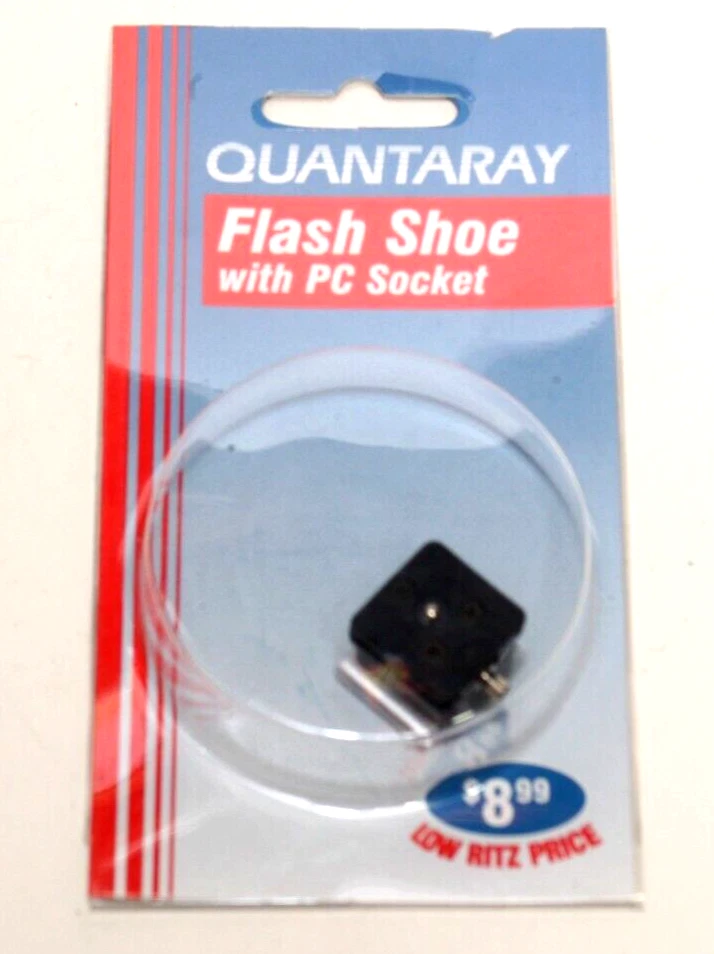 ZAPATO FLASH CON TOMA DE PC--QUANTARAY Foto 1 de 4