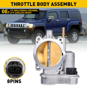 Throttle Body For GMC Envoy Canyon Chevrolet Trailblazer Colorado 3.5L 3.7L 4.2L