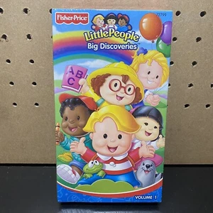 Brand New Little People, Big Discoveries, Volume 1 (VHS) Factory Sealed-Casse - Picture 1 of 4