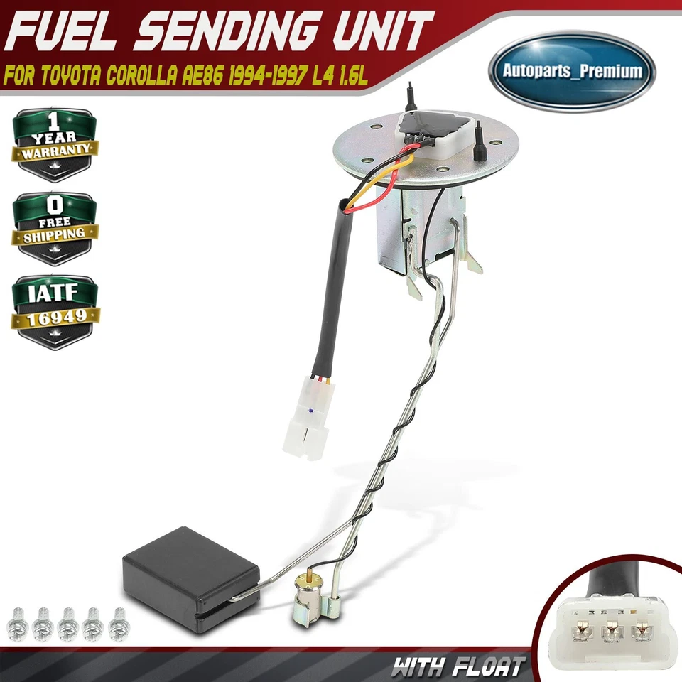 Nueva unidad de envío de tanque de combustible para Toyota Corolla AE86 1984 1985 1986 1987 L4 1,6 L Foto 1 de 4