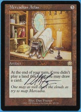 Mercadian Atlas Mercadian Masques NM Rare Artist Signed CARD (s2136) ABUGames