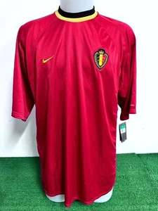 Shirt Belgium No Match Worn Issue Shirt Jersey Vintage Camiseta 2000/2001 - Picture 1 of 6