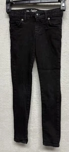 Cat and Jack Skinny Jeans Girls Size 7 Black - Picture 1 of 8