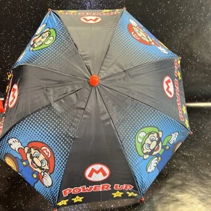 Nintendo Super Mario Kids Umbrella Small Multicolored For Younger Kids - Picture 1 of 5