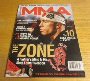 Ultimate MMA February 2010 Magazine Georges St-Pierre Mixed Martial Arts - Picture 1 of 4