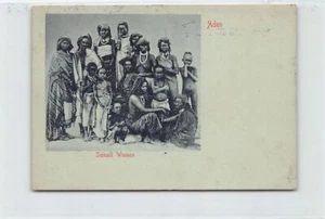 SOMALIA - Mujeres somalíes en Adén - POSTAL PRECURSORA TALLA PEQUEÑA - Publ. desconocido - Imagen 1 de 2