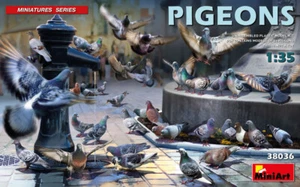 Miniart Diorama Model Kit Pigeons Kit 1:35 Vehicles - Picture 1 of 1