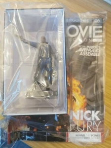 EAGLEMOSS MARVEL MOVIE COLLECTION FIGURINE - NICK FURY - Picture 1 of 2