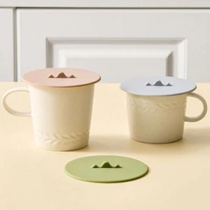 Round Water Cup Lid Dustproof Mug Sealed Cap Glass Cup Cover Home - Picture 1 of 14