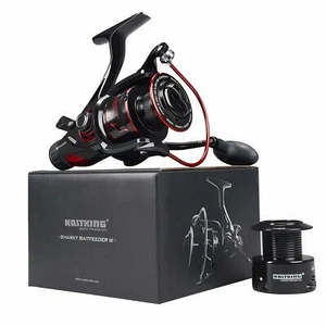KastKing Sharky Baitfeeder III 5000 Spinning Reels Live Liner Bait Fishing Reel - Picture 1 of 11