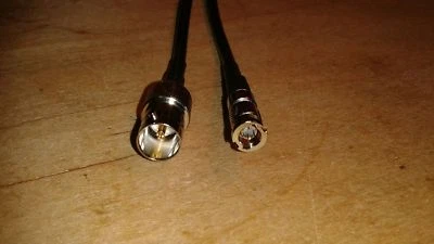 Cable de video HD-SDI Micro HD BNC a BNC hembra Belden1855A hecho en EE. UU. 6 GHZ 1 PIE Foto 1 de 2