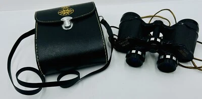 Tasco Binoculars Model No.318 Wide Angle 7 x 35 Coated Light Weight w/ Hard Case - Image 1 of 4