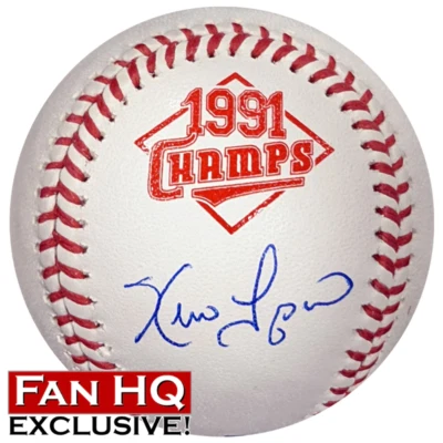 凯文·塔帕尼亲笔签名球迷总部独家1991年冠军棒球明尼苏达双胞胎队 — 第 1/3 张图片