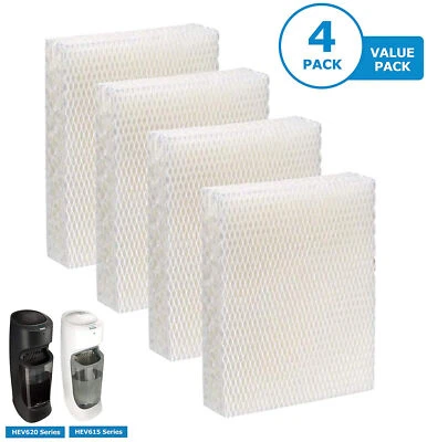 2/4 x Humidifier Wicking Filter Replacement for Honeywell HFT600T,HEV615,HEV620 - Image 1 of 4