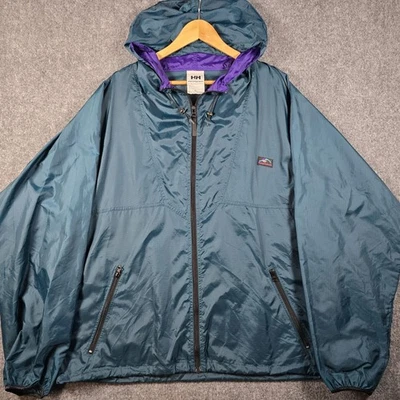 Chaqueta cortavientos Helly Hansen para hombre XL verde nailon carcasa exterior Foto 1 de 4