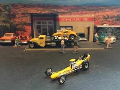 1:64 Hot Wheels Limited Ed Vintage Drag Racing Greer Black Prudhomme Dragster - Image 1 of 4