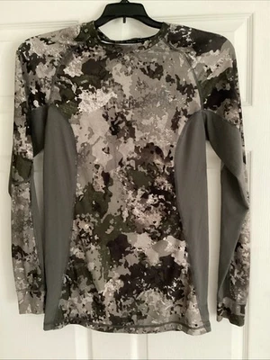 Cabela's Instinct Performance Crew-Neck T-Shirt Long-Sleeve Camo - Image 1 of 4