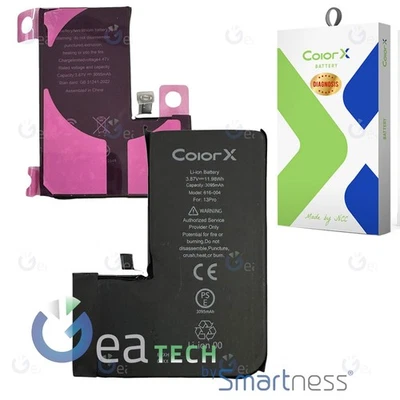COLORX BATTERIA DIAGNOSTICABILE PER APPLE IPHONE 13 PRO RIMOZIONE ERRORE PERCENTUALE OK