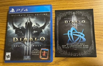 Diablo III 3 Ultimate Evil Edition (Sony Playstation 4, 2014) PS4 - Image 1 of 4
