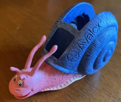 Origineller Stiftehalter in Schnecken Form, Bayer AG Werbung (16x7x7 cm) Keramik - Bild 1 von 4