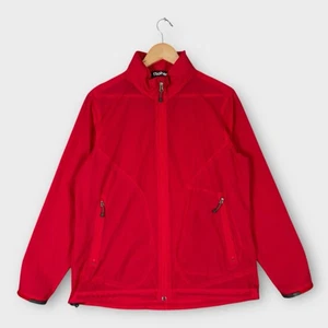Chaqueta Rohan Windshadow para mujer grande roja a prueba de viento ligera con capucha empaquetable - Imagen 1 de 13