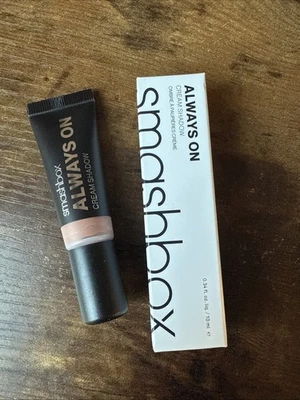 Smashbox ALWAYS ON CREAM SHADOW (ROSE) Full Size .34floz/10ml NIB - Image 1 of 3