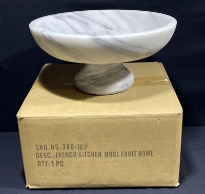 Cráte & Barrel French Kitchen MRBL Fruit Bowl No. 386-162 - Image 1 of 4