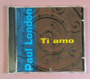 Paul London - Ti Amo CD Maxi-Single 1996 Popular Records Canada Sealed - Imagen 1 de 2