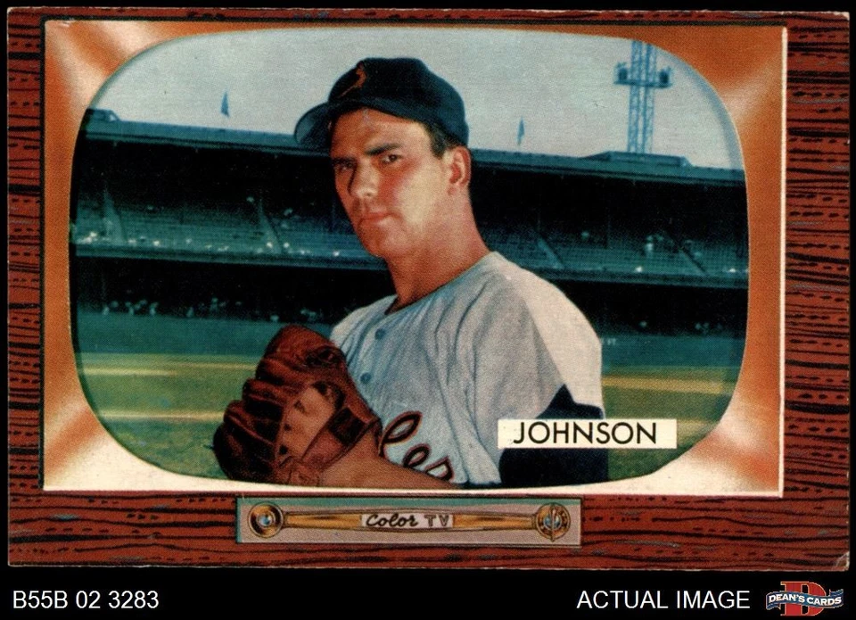 1955 Bowman #101 Don Johnson ORL VARIATION 5 - EX - Image 1 of 1