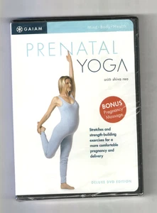 NEW DVD: PRENATAL YOGA WITH SHIVA REA, Pregnancy Exercise Relaxation Massage - Imagen 1 de 3