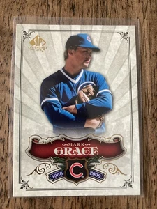 MARK GRACE 2006 SP Legendary Cuts Card!!  #52  CHICAGO CUBS - Picture 1 of 1