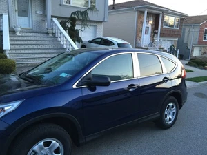 HONDA CRV CHROME PILLAR POSTS FOR 2012-2016  6 PILLARS INCLUDED - Picture 1 of 2