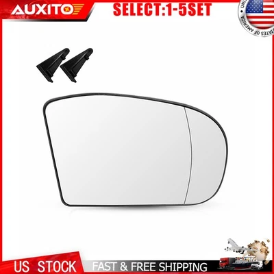 Espejo retrovisor derecho cristal térmico para Benz Clase E E320 E350 E500 E55 AMG 1-5X Foto 1 de 4