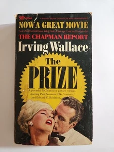 The Prize by Irving Wallace 1964 MGM Movie Tie-In Vtg Signet Paperback VG - Picture 1 of 7