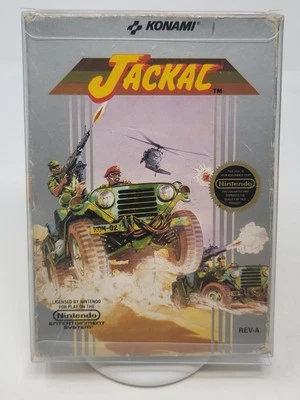 CIB - Jackal (Nintendo Entertainment System NES, 1987) - Tested, Complete  - Image 1 of 4