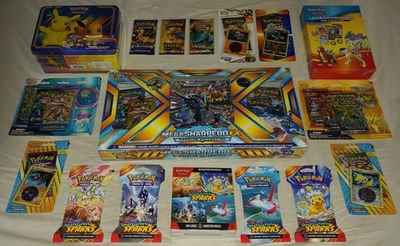 Pokemon Mega Sharpedo EX Box Lot w/ Collectors Chest & Legendary Collection Box - Image 1 of 4
