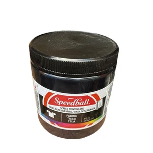 Speedball Schwarz Stoff Siebdruck Tinte 8oz (4560) - Bild 1 von 1
