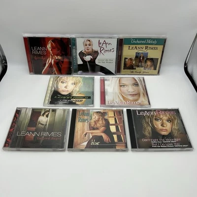 LeAnn Rimes CD LOT OF 8: Family, The Early Years, Twisted Angel, Blue, I NeedYou Foto 1 de 4