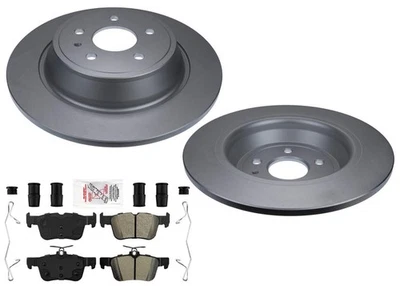 后涂层盘式制动转子和垫适用于林肯 MKC 2015 2016 2017 2019 — 第 1/4 张图片