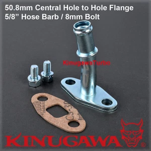 Oil Return Kit for GTX4294R GTX4202R GTX4508R T3 T4 T60 T61 T04B T04E /5/8" Hose - Picture 1 of 2