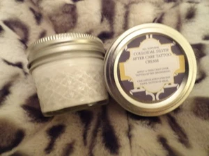 TATUAJE DESPUÉS DEL CUIDADO COLOIDAL PLATA CREMA ANTIBIÓTICO TOTALMENTE NATURAL  - Imagen 1 de 2