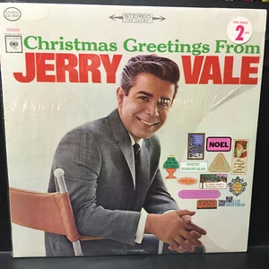 Jerry Vale Christmas Greetings Lp Vinyl Disc Record COLUMBIA 360 STEREO 1964' - Bild 1 von 9