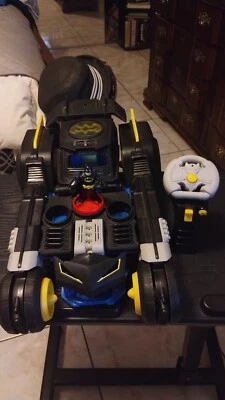 Imaginext Transforming Batmobile 2018 Batman RC Car w/Remote and Figure Working  - Image 1 of 4