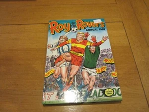 ROY OF THE ROVERS ANNUAL - Year 1987 - UK Annual ( With Price Tab ) - Bild 1 von 8