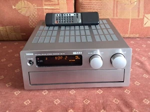 Yamaha RX-10 Natural Sound Stereo Receiver mit Fernbedienung - Silber - Bild 1 von 9